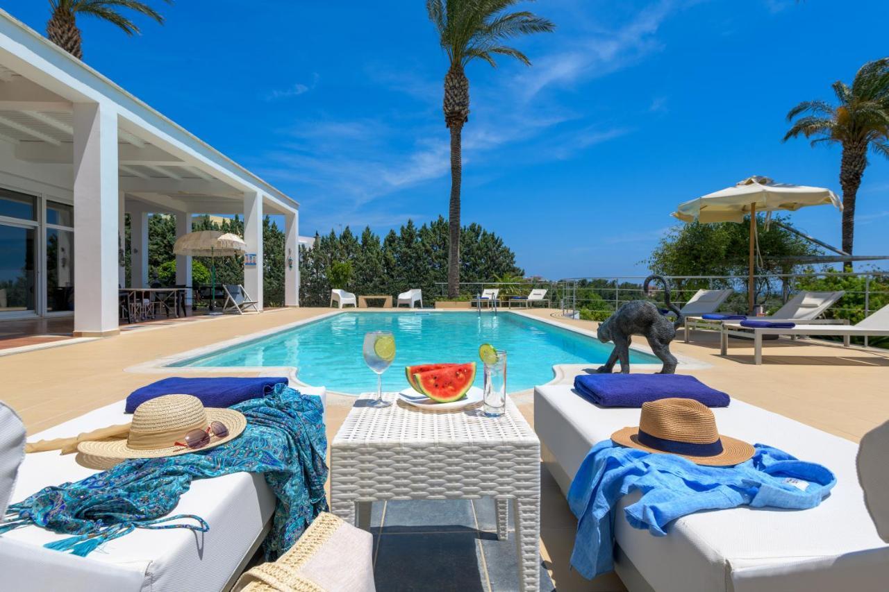 Grande Dame Villa of Rhodes Asgourou Exterior foto