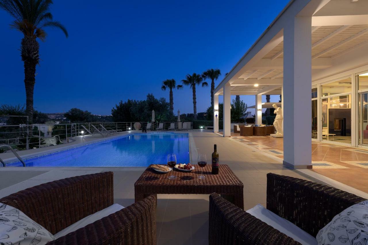 Grande Dame Villa of Rhodes Asgourou Exterior foto