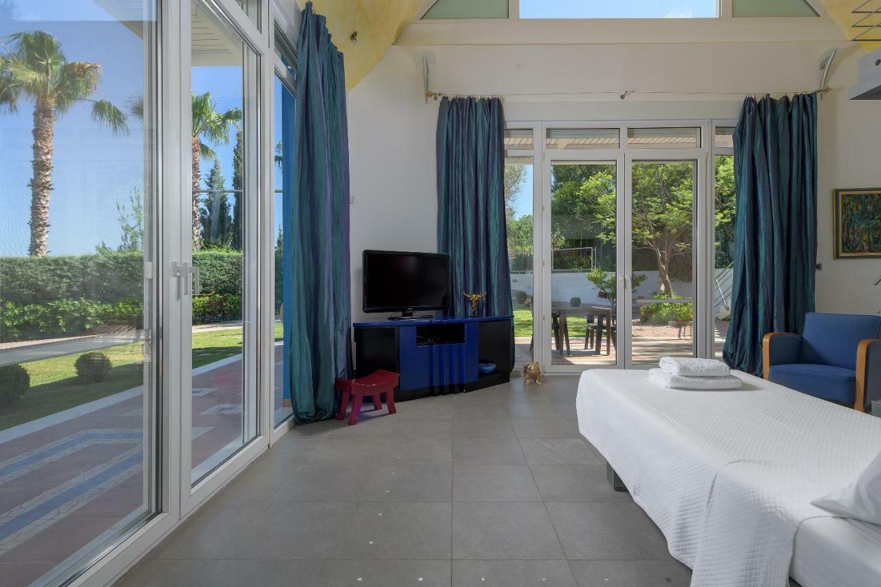 Grande Dame Villa of Rhodes Asgourou Exterior foto