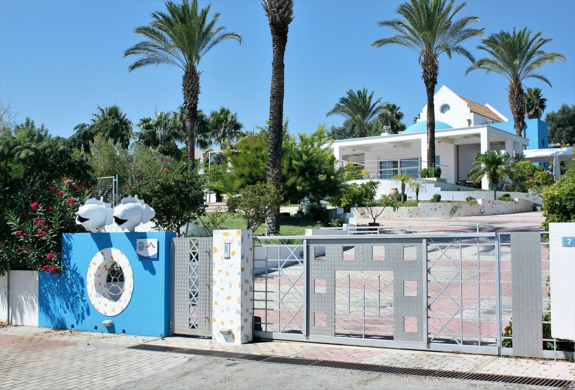 Grande Dame Villa of Rhodes Asgourou Exterior foto