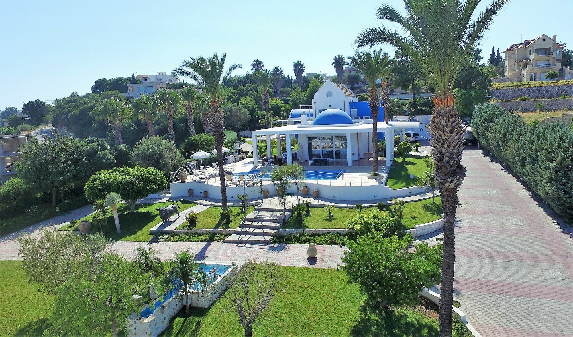 Grande Dame Villa of Rhodes Asgourou Exterior foto