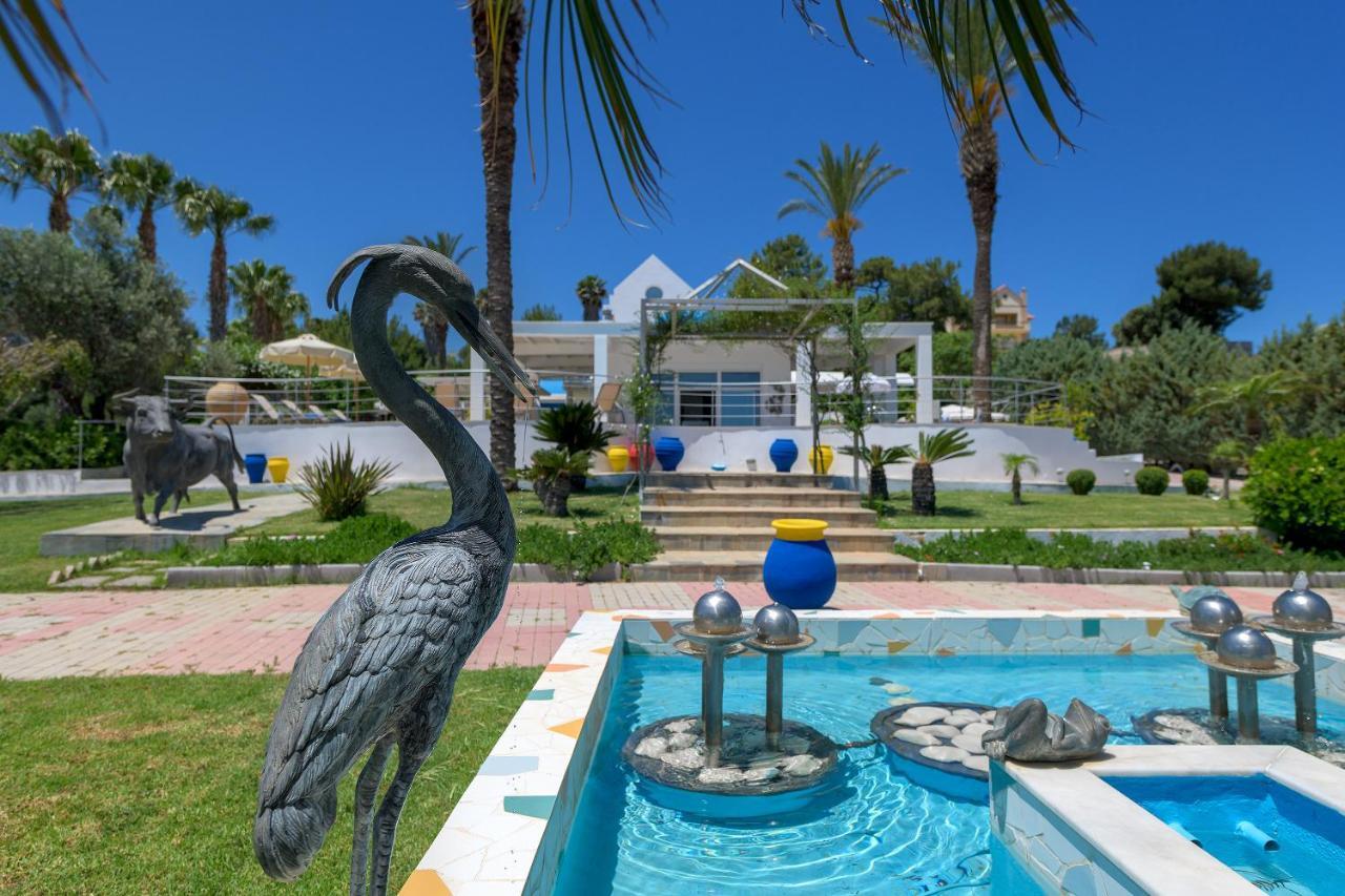 Grande Dame Villa of Rhodes Asgourou Exterior foto